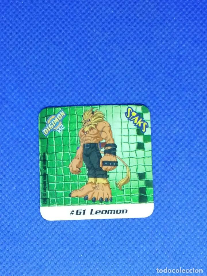 Coleccionismo: Staks Digimon 02 N&ordm; 61 LEOMON - Foto 1
