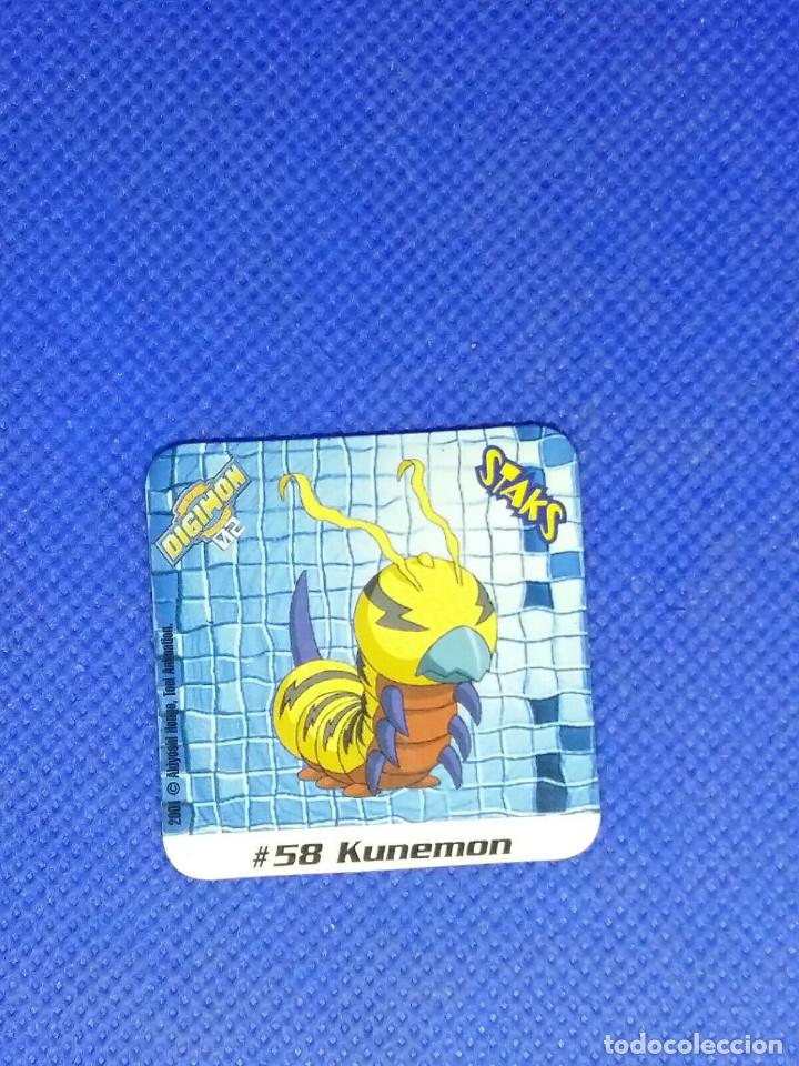 Coleccionismo: Staks Digimon 02 N&ordm; 58 KUNEMON - Foto 1