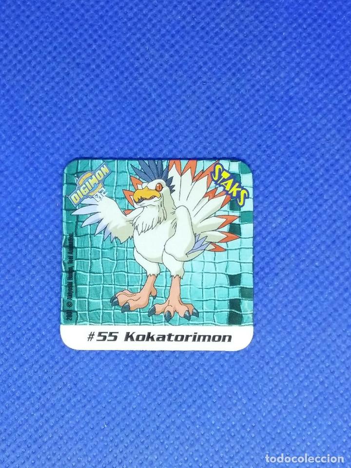 Coleccionismo: Staks Digimon 02 N&ordm; 55 KOKATORIMON - Foto 1