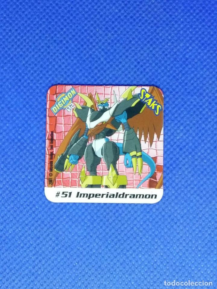 Coleccionismo: Staks Digimon 02 N&ordm; 51 IMPERIALDRAMON - Foto 1