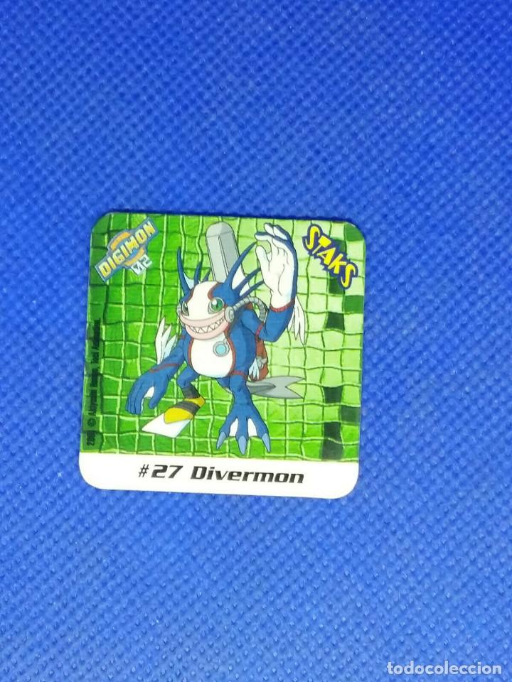 Coleccionismo: Staks Digimon 02 N&ordm; 27 DIVERMON - Foto 1
