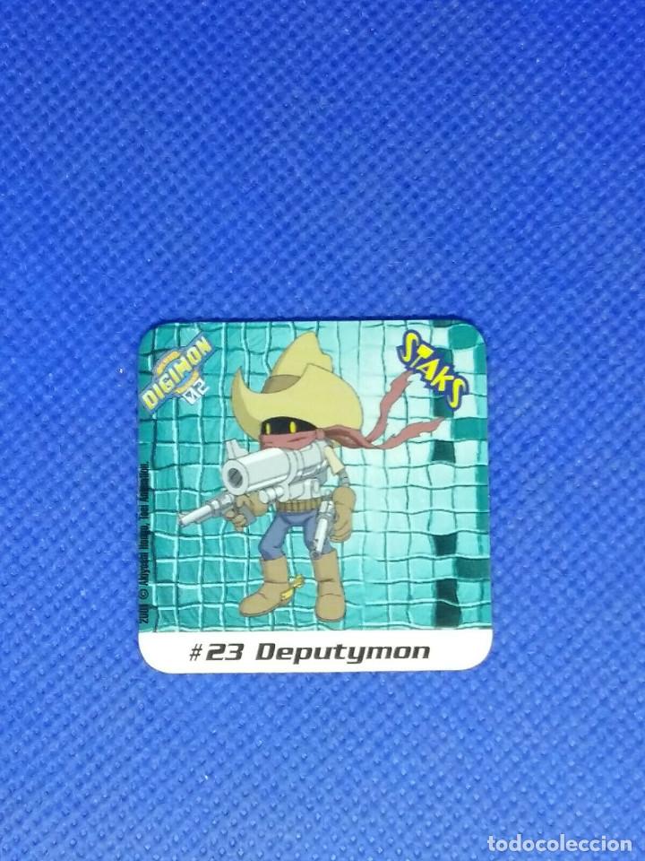 Coleccionismo: Staks Digimon 02 N&ordm; 23 DEPUTYMON - Foto 1