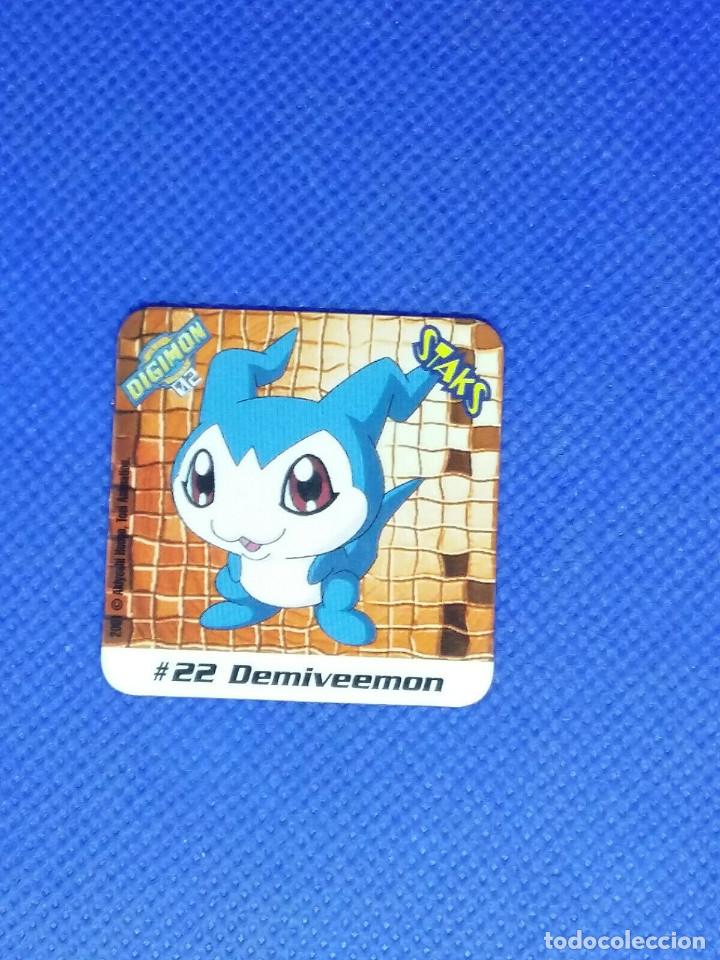 Coleccionismo: Staks Digimon 02 N&ordm; 22 DEMIVEEMON - Foto 1