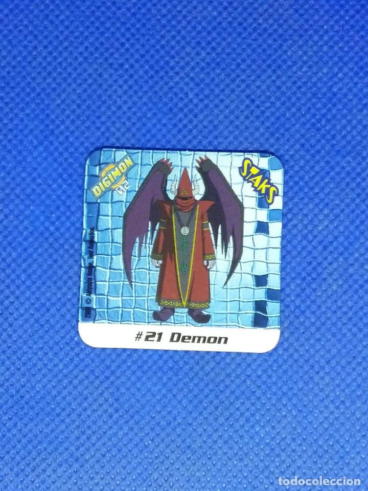 Coleccionismo: Staks Digimon 02 N&ordm; 21 DEMON - Foto 1