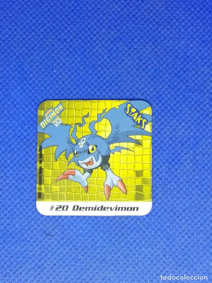Coleccionismo: Staks Digimon 02 N&ordm; 20 DEMIDEVILMON - Foto 1