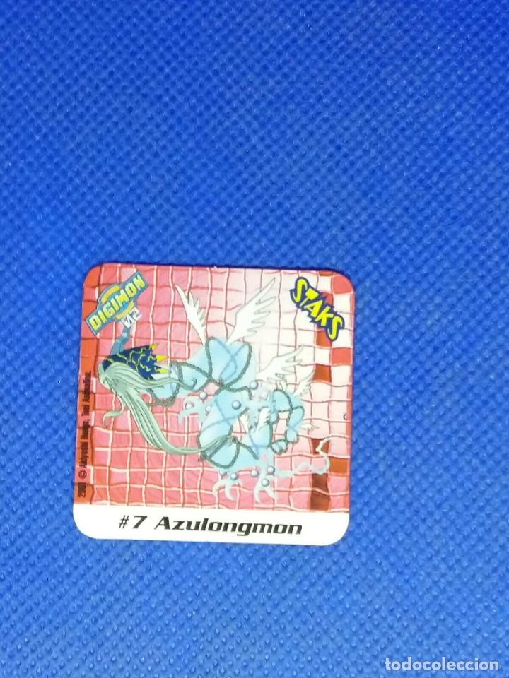 Coleccionismo: Staks Digimon 02 N&ordm; 7 AZULONGMON - Foto 1