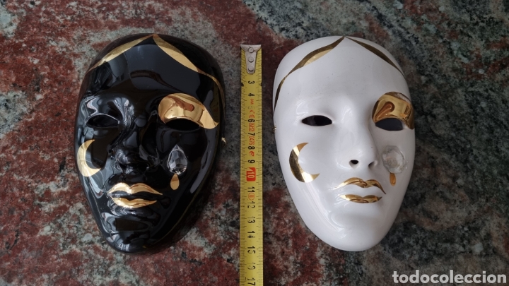 Coleccionismo: PRECIOSAS MASCARAS DE VENECIANAS - Foto 2