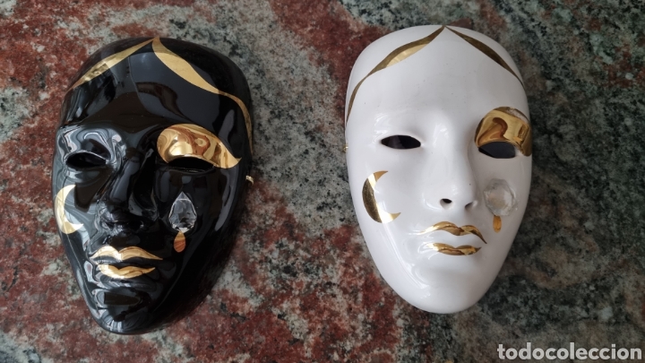 Coleccionismo: PRECIOSAS MASCARAS DE VENECIANAS - Foto 3