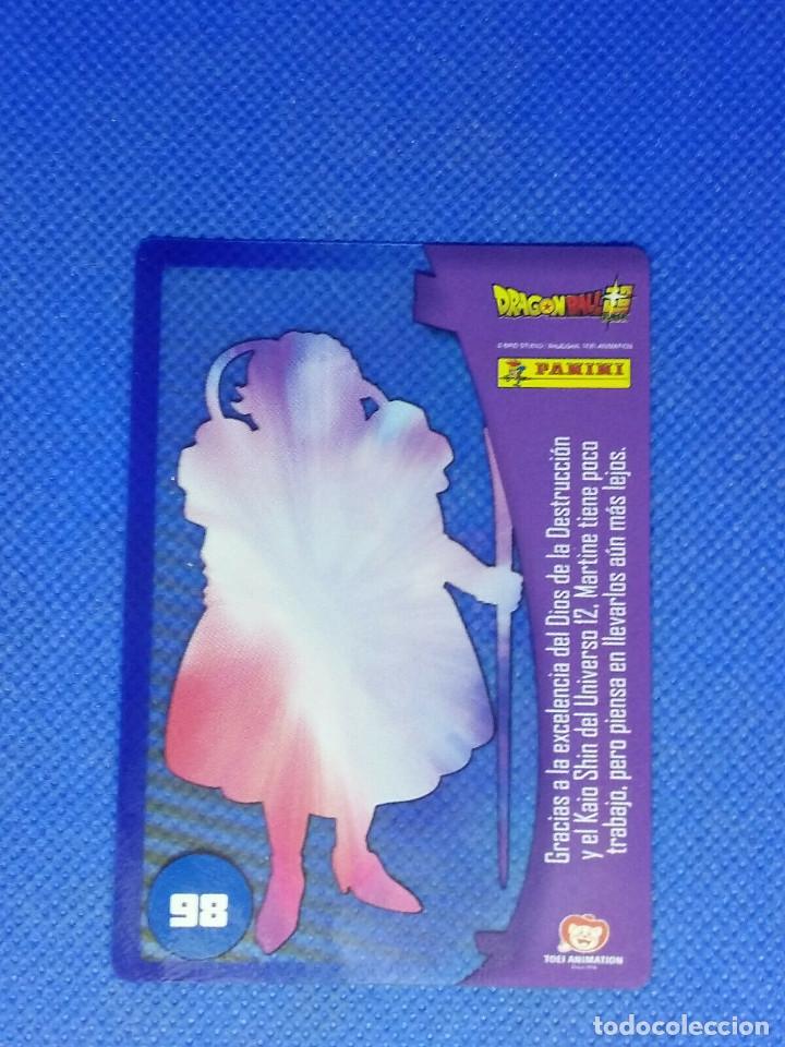 Coleccionismo: CARTA DRAGON BALL SUPER N&ordm; 98 - Foto 2