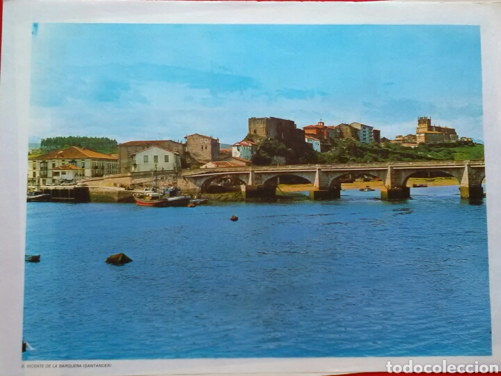 Collecting paper: L&Aacute;MINAS PARA CUADROS. 38 x28. SAN VICENTE DE LA BARQUERA ( SANTANDER)