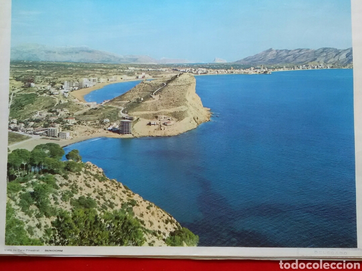 Coleccionismo: L&Aacute;MINAS PARA CUADROS. 38x28 .CALA FINESTRAT (BENIDORM)
