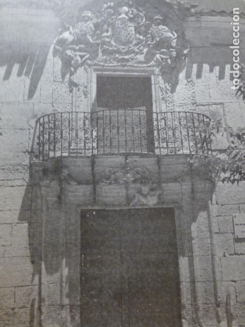Collectionnisme: LA RODA ALBACETE ANTIGUA LAMINA HUECOGRABADO