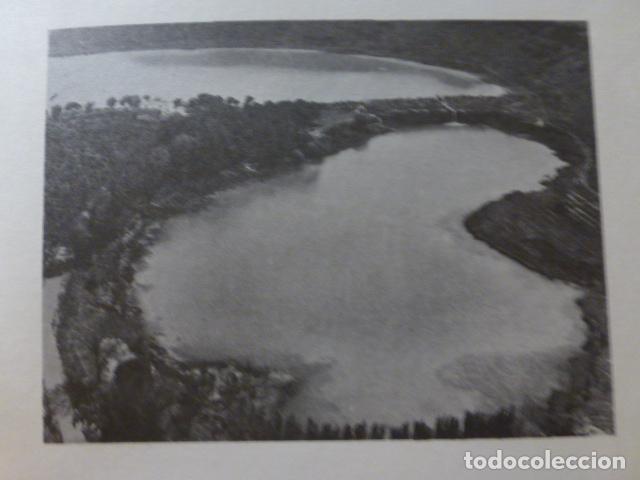 Colecionismo: LAGUNAS DE RUIDERA ALBACETE ANTIGUA LAMINA HUECOGRABADO