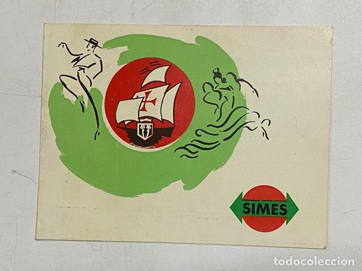 Collecting paper: SIMES. MAPA INDICATIVO. V FERIA IBEROAMERICANA DE SEVILLA. ABRIL 1965. VER FOTOS