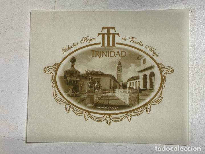 Coleccionismo: TRINIDAD. SELECTAS HOJAS DE VUELTA ABAJO. MEDIDAS APROXIMADAS: 10 X 11.5 CM