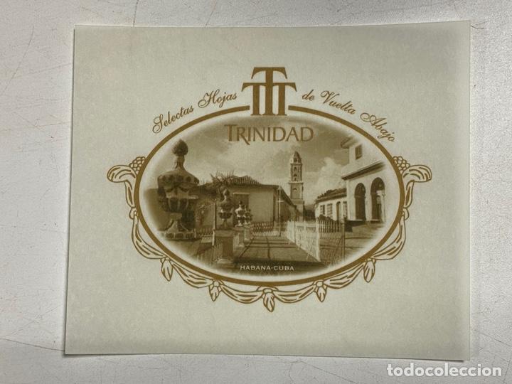 Coleccionismo: TRINIDAD. SELECTAS HOJAS DE VUELTA ABAJO. MEDIDAS APROXIMADAS: 10 X 11.5 CM