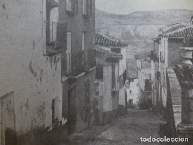 Coleccionismo: ALCARAZ ALBACETE ANTIGUA LAMINA HUECOGRABADO