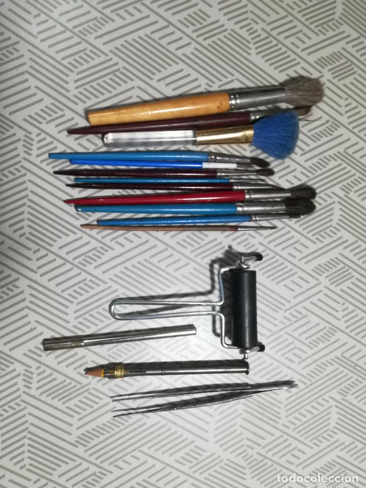 Coleccionismo: Gran lote de material para dibujo - Foto 12
