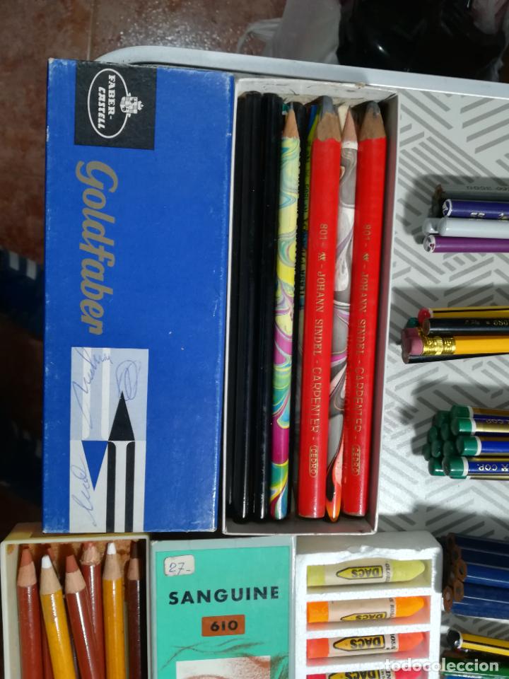 Coleccionismo: Gran lote de material para dibujo - Foto 13