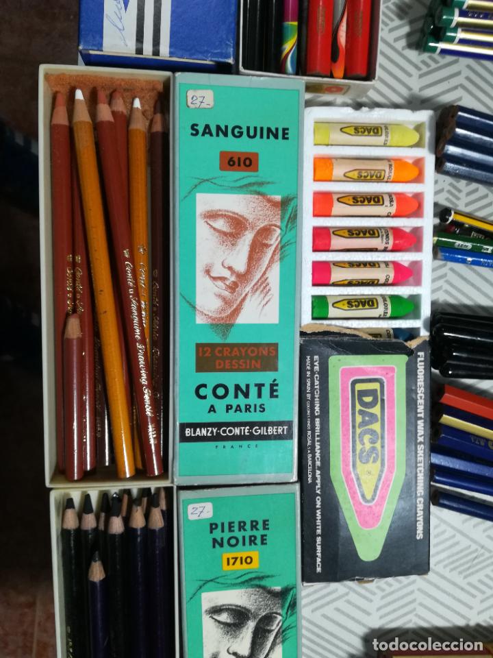 Coleccionismo: Gran lote de material para dibujo - Foto 14
