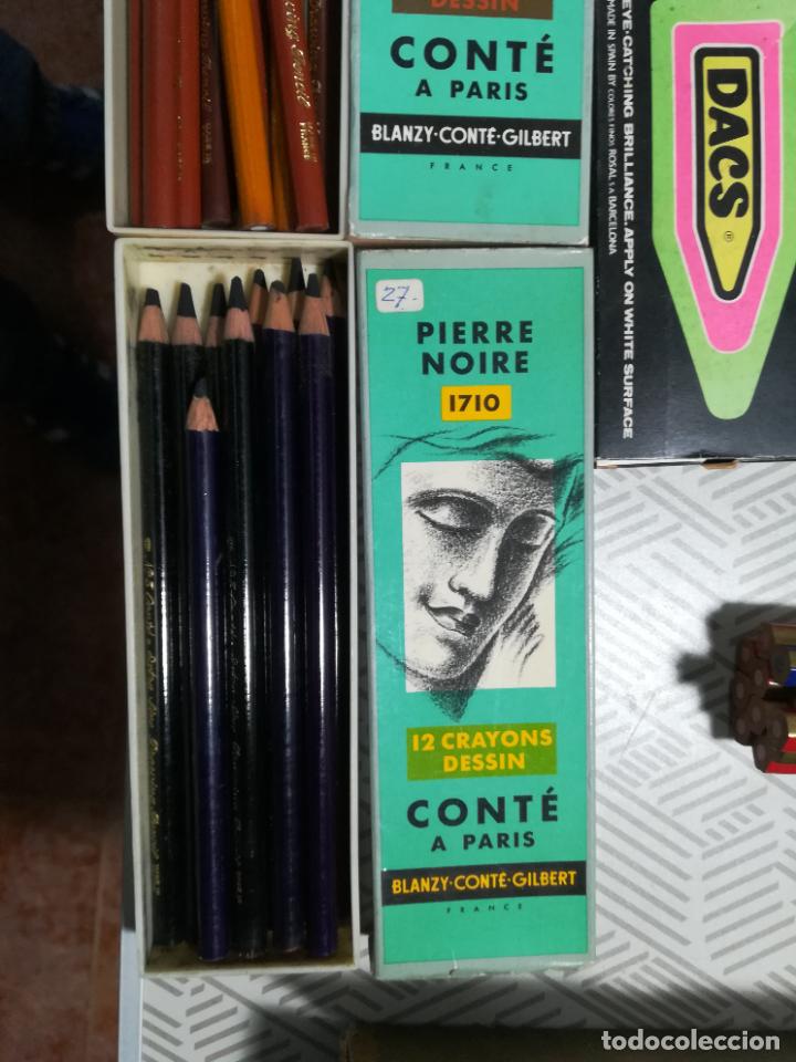 Coleccionismo: Gran lote de material para dibujo - Foto 15