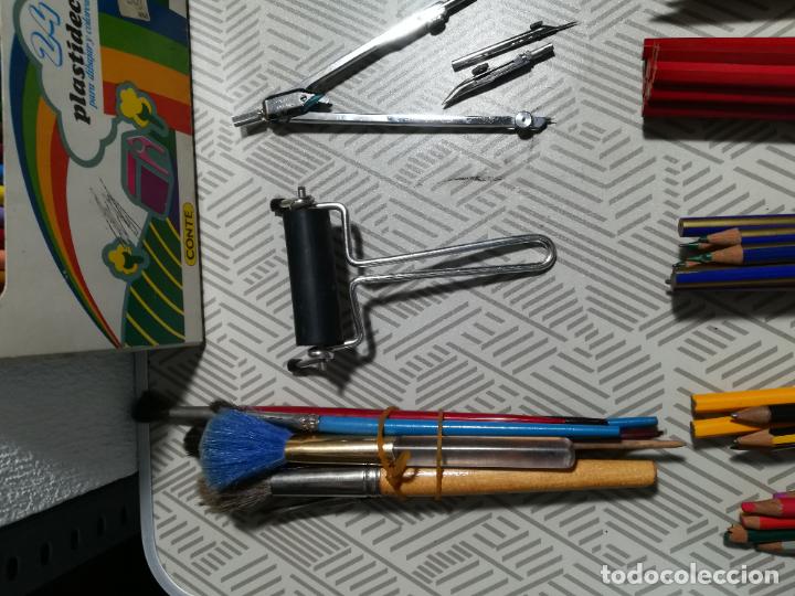 Coleccionismo: Gran lote de material para dibujo - Foto 20