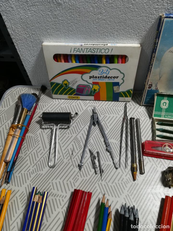 Coleccionismo: Gran lote de material para dibujo - Foto 21