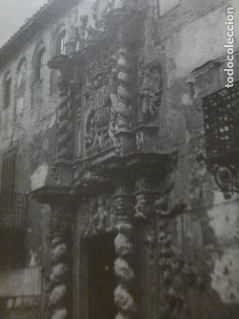 Collezionismo: LORCA MURCIA ANTIGUA LAMINA HUECOGRABADO