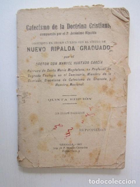 Coleccionismo: CATECISMO DE LA DOCTRINA CRISTIANA DE RIPALDA 1943