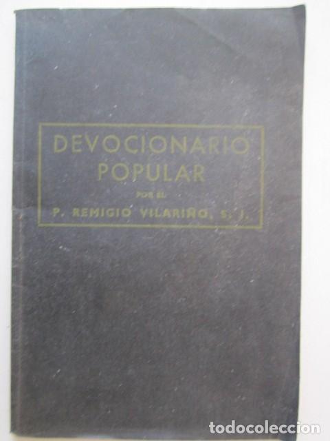 Coleccionismo: LIBRO RELIGIOSO DEVOCIONARIO POPULAR 1955 - Foto 1