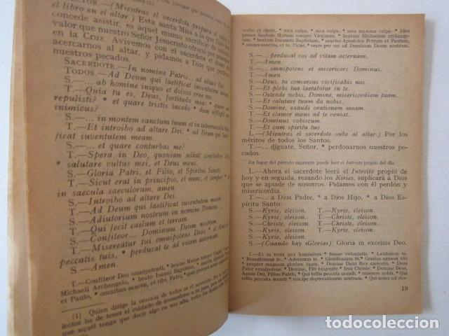 Coleccionismo: LIBRO RELIGIOSO DEVOCIONARIO POPULAR 1955 - Foto 2