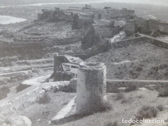 Coleccionismo: SAGUNTO VALENCIA CASTILLO ANTIGUA LAMINA HUECOGRABADO A&Ntilde;OS 40