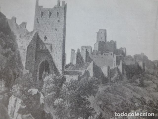 Colecionismo: COFRENTES VALENCIA CASTILLO ANTIGUA LAMINA HUECOGRABADO A&Ntilde;OS 40