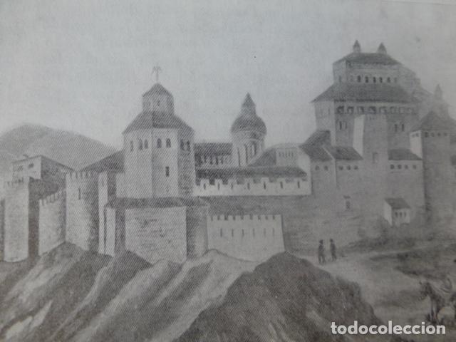 Collezionismo: SEGORBE CASTELLON CASTILLO ANTIGUA LAMINA HUECOGRABADO A&Ntilde;OS 40