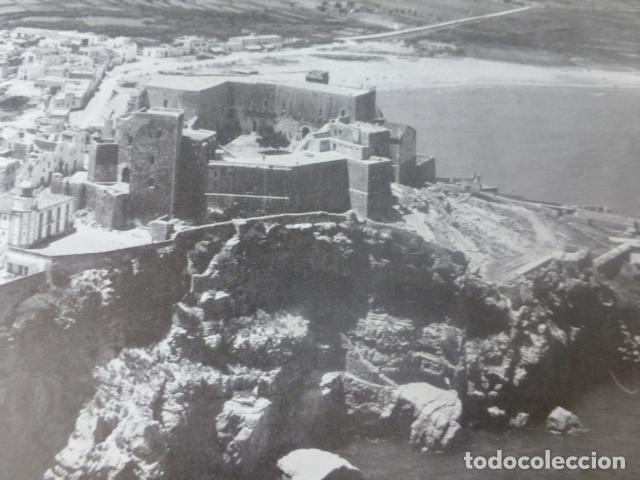 Coleccionismo: PE&Ntilde;&Iacute;SCOLA CASTELLON CASTILLO ANTIGUA LAMINA HUECOGRABADO A&Ntilde;OS 40