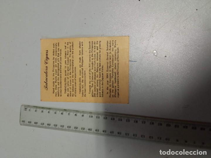 Coleccionismo: garant&iacute;a del tabaco la flor de isabela - Foto 2