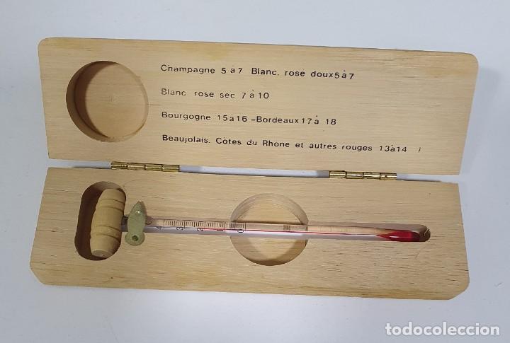 Coleccionismo: Termometro para botellas de vino cava champagne - Foto 1