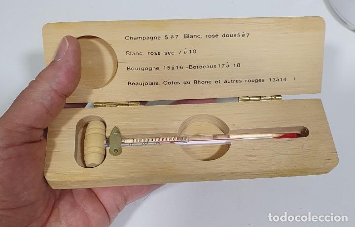 Coleccionismo: Termometro para botellas de vino cava champagne - Foto 3