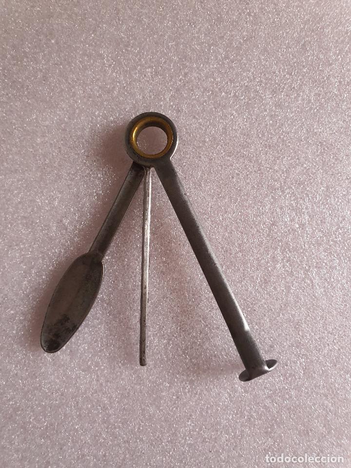 Coleccionismo: Antiguo atacador de pipa - Foto 1