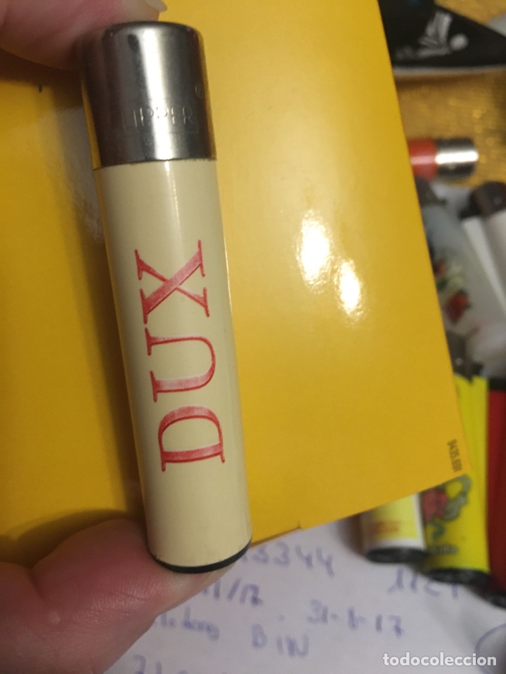 Coleccionismo: Mechero CLIPPER tabaco DUX( red pin)