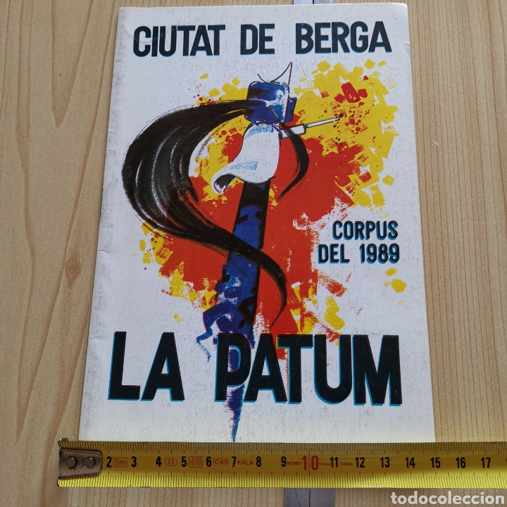 Coleccionismo: Programa de las Fiestas de Corpus de 1989. La Patum de Berga - Foto 1