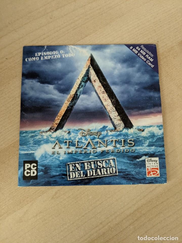 Sammeln: CD &rdquo;ATLANTIS EL IMPERIO PERDIDO, EN BUSCA DEL DIARIO, EPISODIO 0: COMO EMPEZ&Oacute; TODO&rdquo;