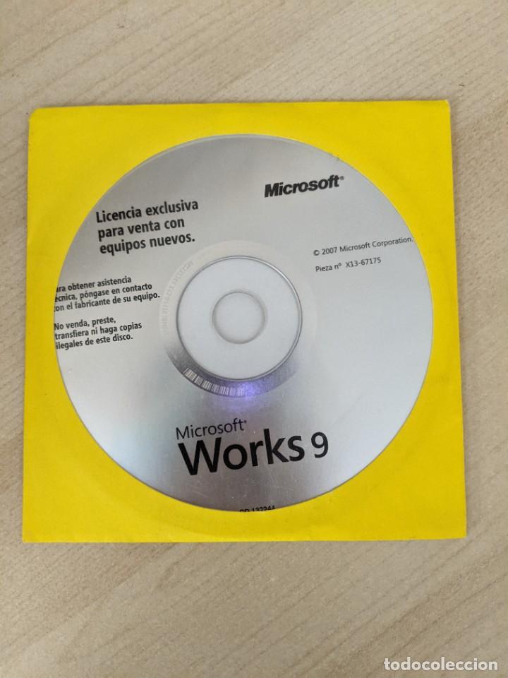Sammeln: CD &rdquo;MICROSOFT WORKS 9&rdquo;
