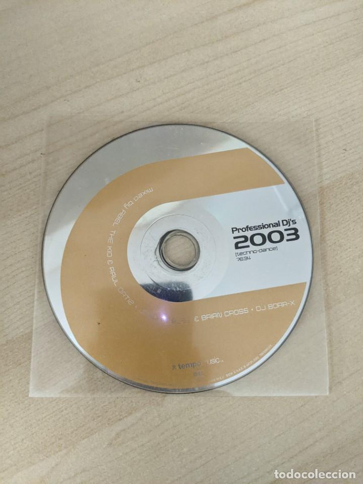 Coleccionismo: CD &rdquo;PROFESSIONAL DJS 2003&rdquo; - Foto 1