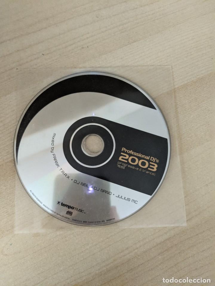 Coleccionismo: CD &rdquo;PROFESSIONAL DJS 2003&rdquo; - Foto 2