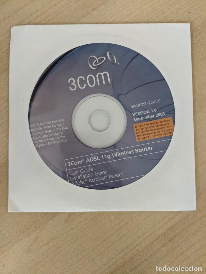 Colecionismo: CD &rdquo;USER GUIDE: 3COM ADSL 11G WIRELESS ROUTER&rdquo;