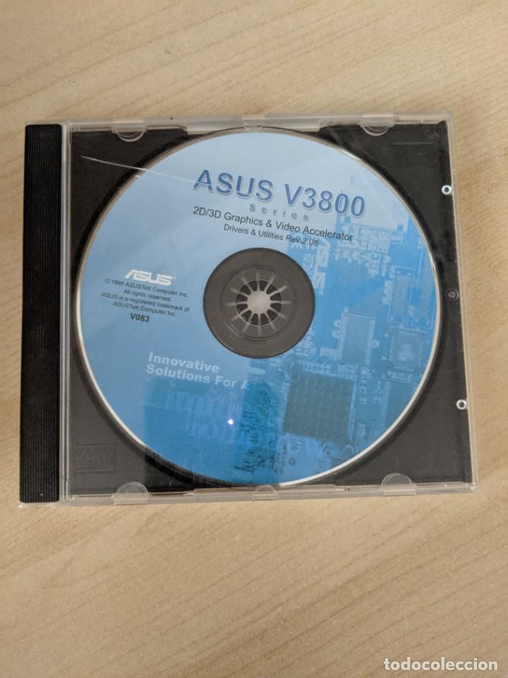 Coleccionismo: CD &rdquo;ASUS V3800 SERIES: 2D/3D GRAPHICS & VIDEO ACCELERATOR&rdquo; - Foto 1