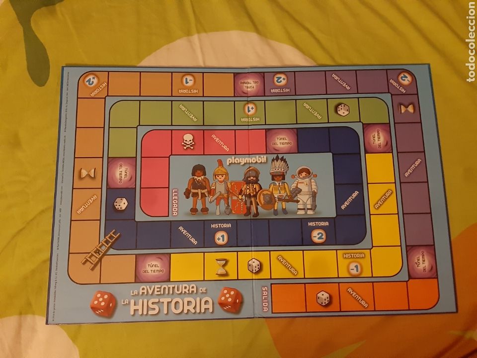 Collectionnisme: Tablero Playmobil La Aventura de la Historia-2016-