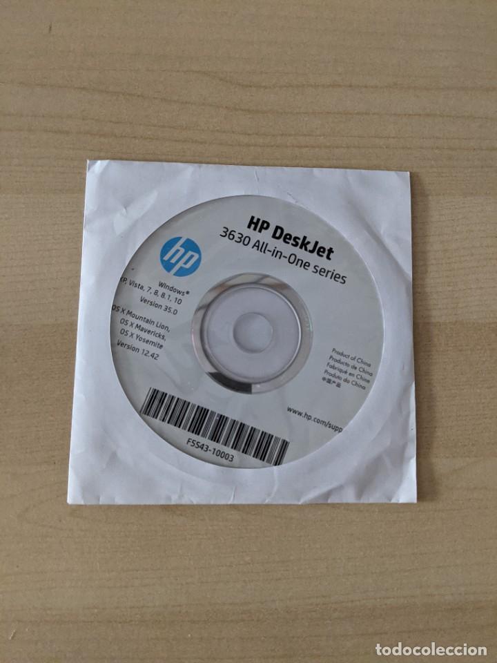 Coleccionismo: CD &rdquo;HP DESKJET, 3630 ALL-IN-ONE-SERIES&rdquo;