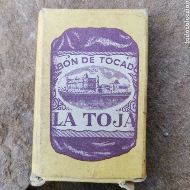 Sammeln: Jab&oacute;n La Toja, jab&oacute;n de tocador. Obsequio de Hostal 4 de Tona, Catalunya. No encaja